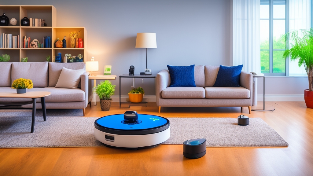 Robotporszívó optimális beállítása otthoni környezetben töltőállomással és virtuális határokkal okostelefon alkalmazásban