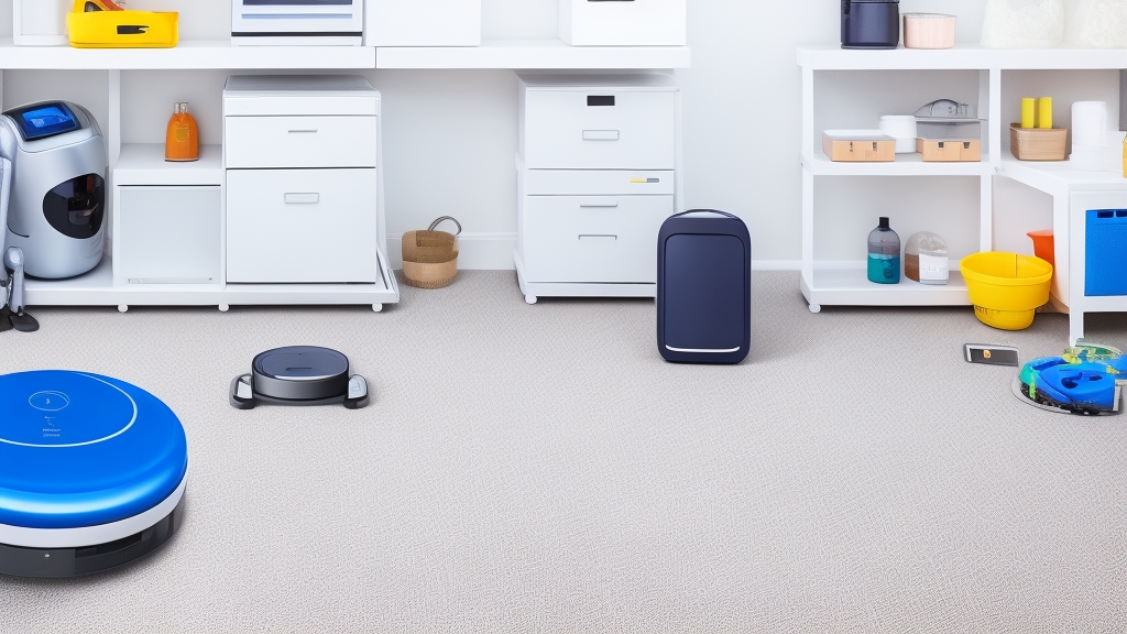 Szezonális robotporszívó tárolás és karbantartás professzionális beállítással és szervizállomással